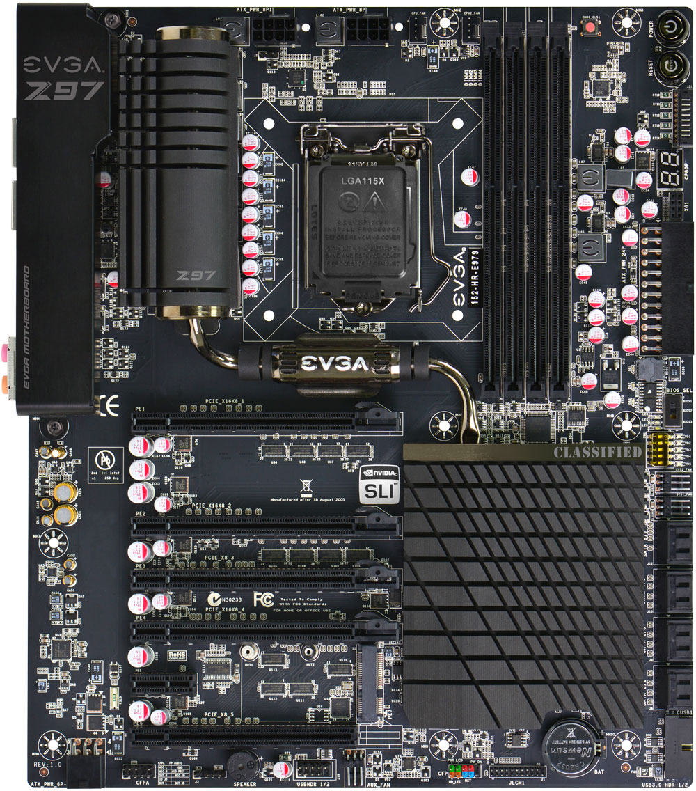 えいえす出品 EVGA Z97 Classified - Motherboard Specifications On MotherboardDB